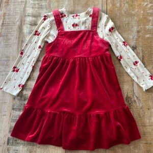 NWT Cat & Jack dress set 4t